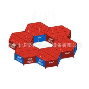 组装式金属移动围井管涌治理围板抗洪防汛60m³堤坝决口快速沉箱