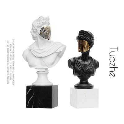 古希腊人物雕像样板房间客厅玄关摆件电视柜软装饰品维纳斯雕塑工