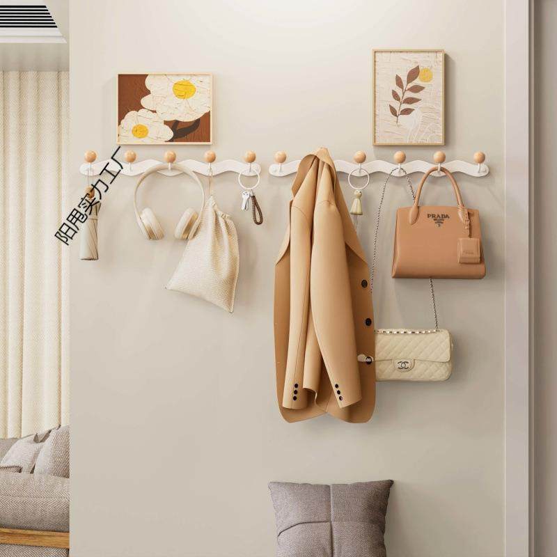 挂衣架墙上入户门后挂钩免打孔玄关卧室壁挂式挂衣钩衣帽架置物架,自行车/骑行装备/零配件,更多零件/配件,淘宝优惠券,粉丝福利购,淘宝优惠卷