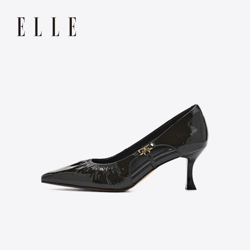 ELLE女鞋清透夏日●高跟凉鞋女夏外穿时尚高级感不累脚绝美凉单鞋