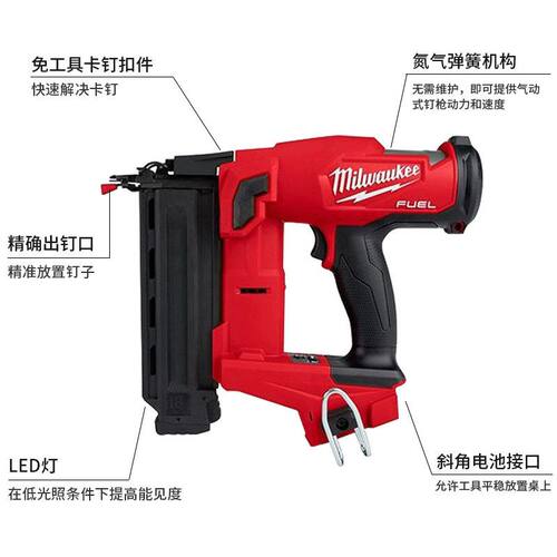 美沃奇milwaukee米沃奇M18FN18GS