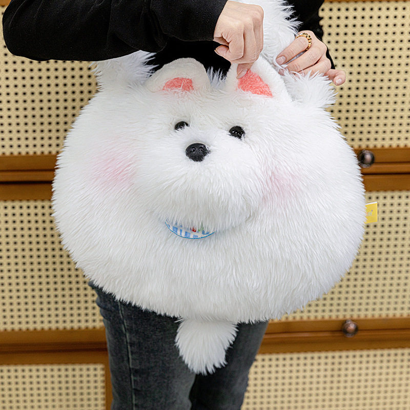 卡通时尚毛绒包包西高地单肩背包可爱萌狗斜挎包女生生日礼物,玩具/童车/益智/积木/模型,毛绒/玩偶/公仔/布艺类玩具,淘宝优惠券,粉丝福利购,淘宝优惠卷