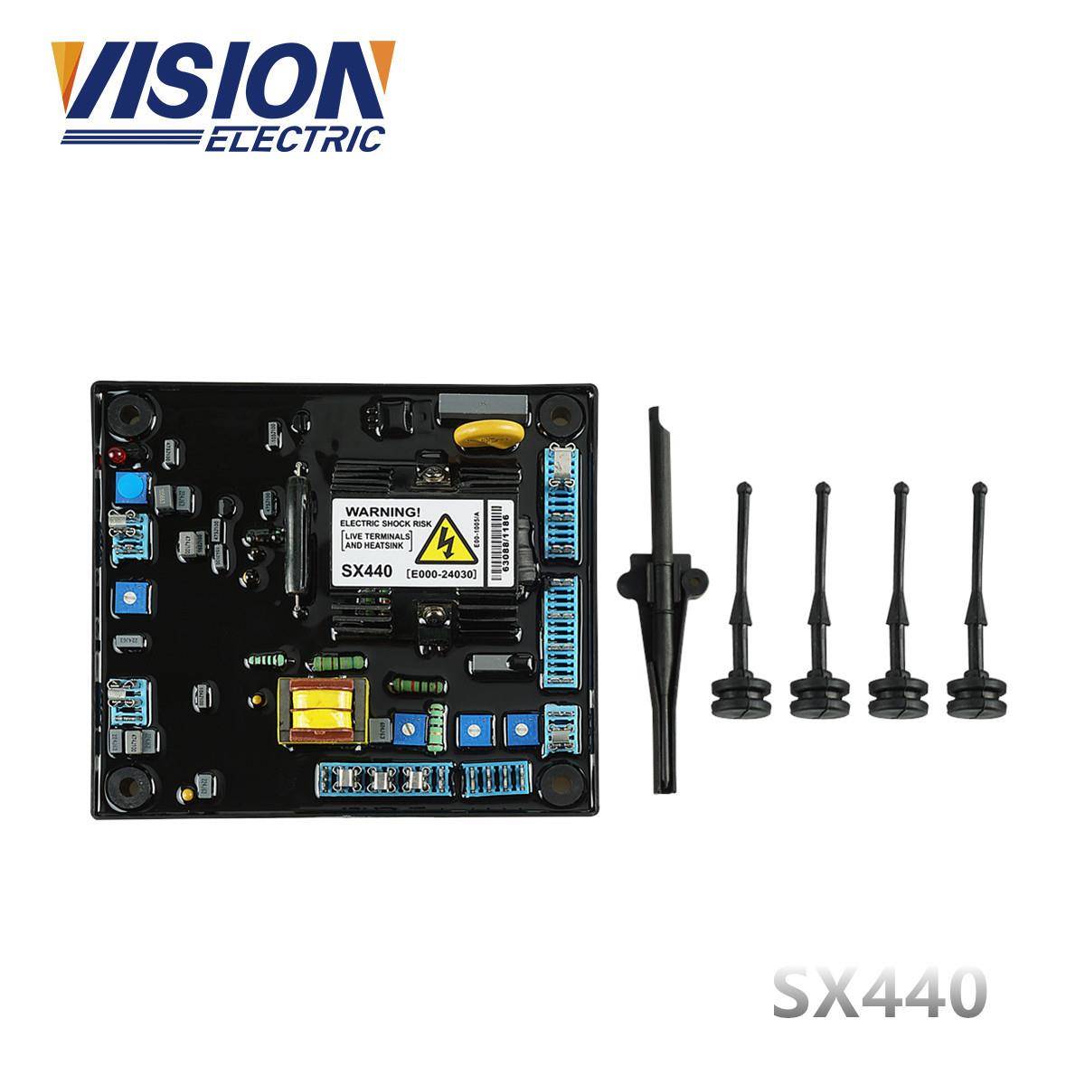 SX440发电机配件无刷发电机自动电压调节器AVR SX440搭配橡胶