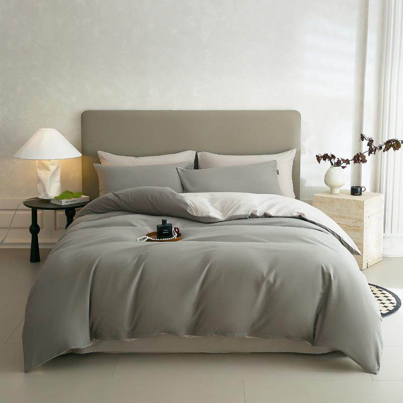 纯色A类母婴100支长绒棉四件套纯棉磨毛简约风秋冬加厚床上用品,3C数码配件,其它配件,淘宝优惠券,粉丝福利购,淘宝优惠卷