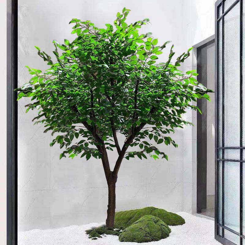 仿真榕树大型绿植造景室内外景观大型户外假树橱窗商场装饰假植物