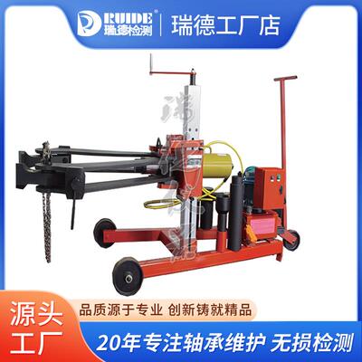 瑞德车载式液压拉马LA2560/100/200/300两爪电动升降液压拔轮器