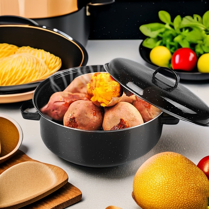 烤红薯神器新款烧洋芋锅烤红薯烤炉家用烤锅烤地瓜神器烤番薯板栗