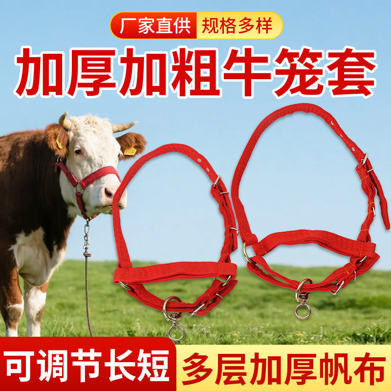 加厚牛笼头套牛笼头栓牛绳子大小可调节牛龙套结实耐用菜软牛脖套,畜牧/养殖物资,畜牧/养殖器械,淘宝优惠券,粉丝福利购,淘宝优惠卷