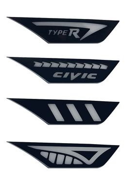 适用于16-21款十代思域叶子板灯 改装LED流光侧灯专用LED流光转向