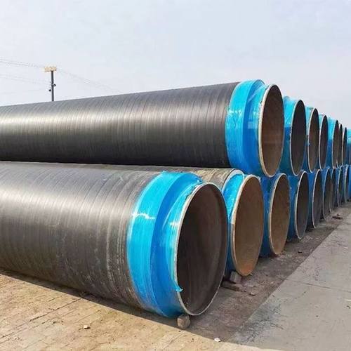 地埋钢套钢蒸汽管道 架空式聚氨酯保温管Q235螺旋20#无缝工作管