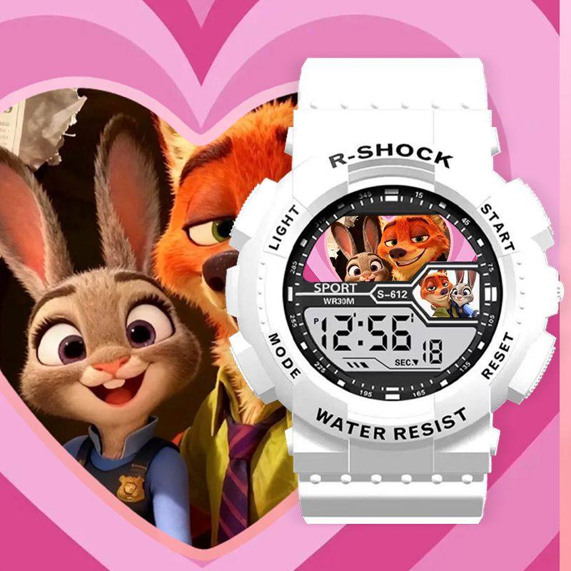疯狂动物开2同款动漫二次元周边防水运动计时电子表学生党送礼,手表,国产腕表,淘宝优惠券,粉丝福利购,淘宝优惠卷