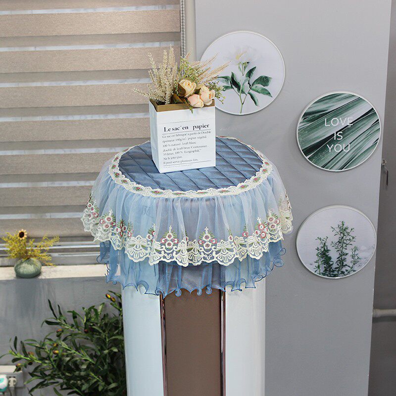 空调罩防尘罩立式空调防尘盖巾圆形防尘套防尘罩罩盖布防尘布柜式