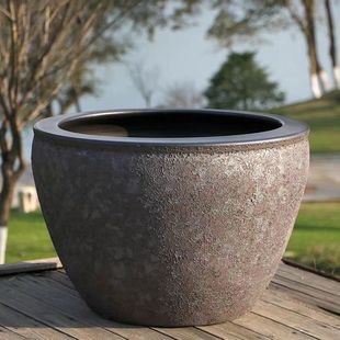 景德镇陶瓷大缸锦鲤金鱼缸鱼缸特大号庭院乌龟睡莲荷花水缸大水缸