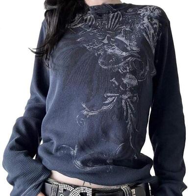 【Personalized women's clothing】Women Y2K Goth Long Sleeve