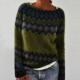 Autumn Women Winter Warm Sleeve Vintage Long Sweater