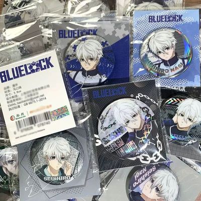 官方正版 凪诚士郎nagi谷子双闪徽章 蓝色监狱周边 蓝锁吧唧