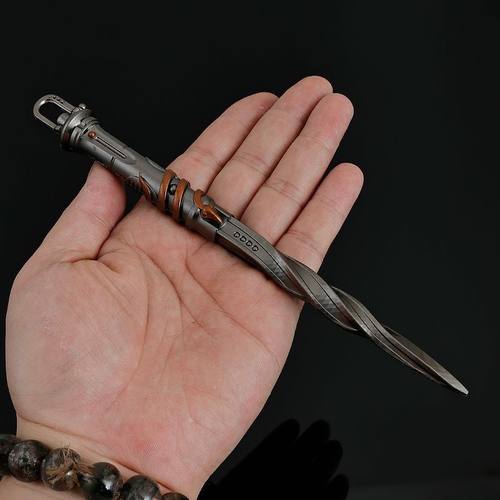 暗区突围游戏周边三尺万仞彻甲短刃瑞兔折刀明刀绣春金属模型