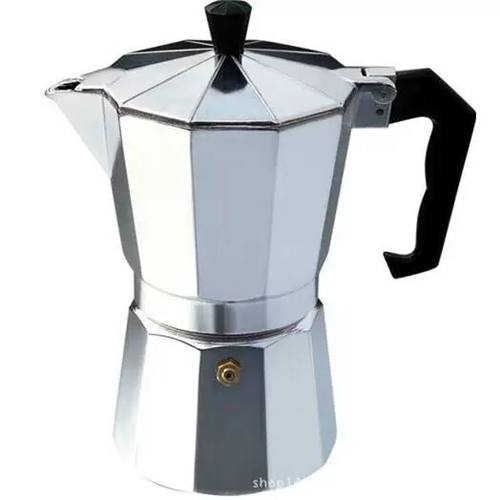 单阀铝摩卡壶咖啡壶杯MOKA壶八角炉架全自动手冲咖啡机可明火加热