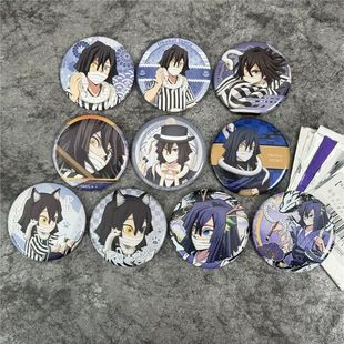 日谷正版代购鬼灭之刃周边极乐汤Qpot小芭内个人组合吧唧徽章谷子