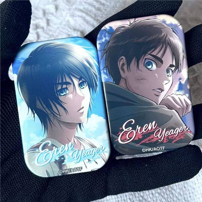 进击的巨人艾伦耶格尔稀有看海方战损方吧唧利威尔三笠徽章日谷子,模玩/动漫/周边/娃圈三坑/桌游,动漫徽章/立牌,淘宝优惠券,粉丝福利购,淘宝优惠卷