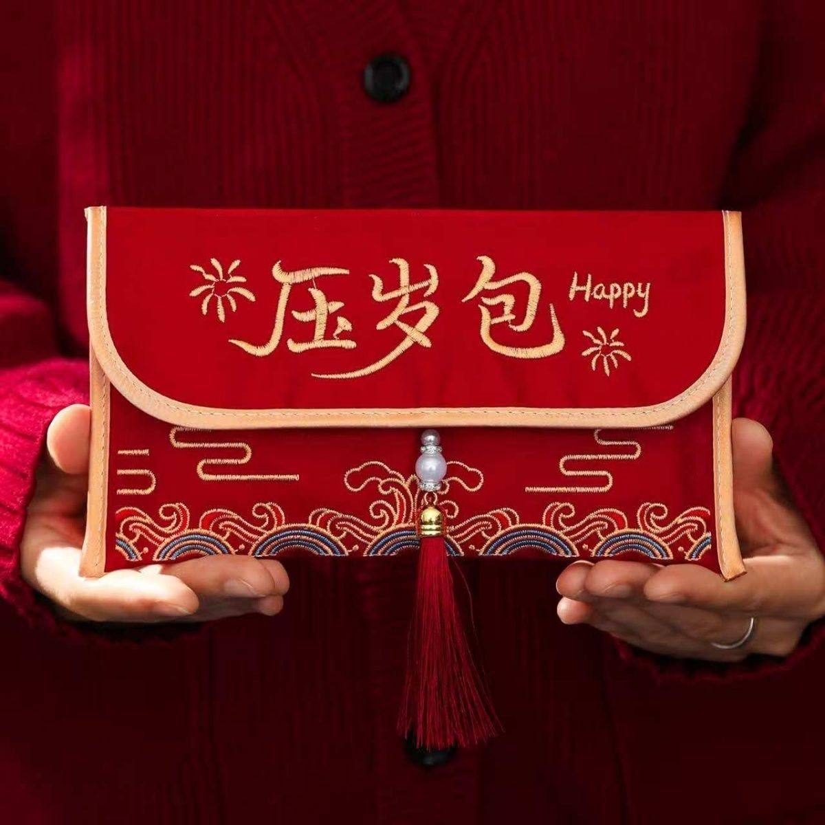 大号压岁包2026新款马年红包前程似锦利是封包春节压岁钱福袋过年