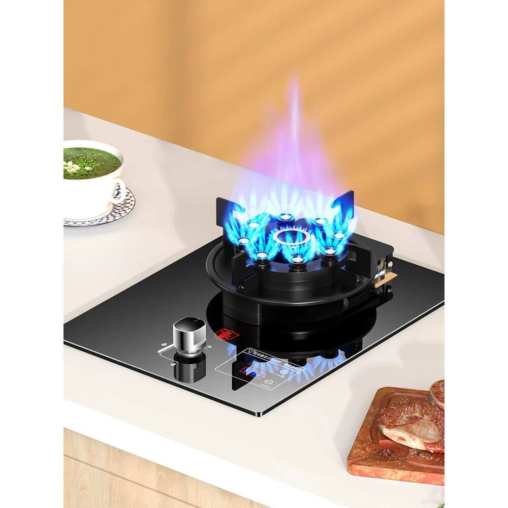 樱花仙子煤气灶单灶家用液化气猛火炉台嵌入式单眼炉天然气燃气灶