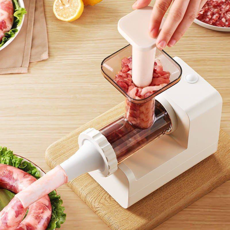 电动灌肠全自动火腿肠机灌香肠家用机罐肉肠腊肠淀粉肠衣工具神器,清洗/食品/商业设备,灌肠机,淘宝优惠券,粉丝福利购,淘宝优惠卷