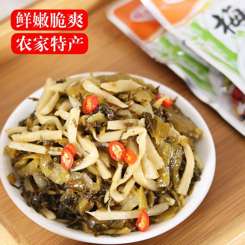 梅菜笋丝70g小袋装即食酱菜腌菜咸菜下饭菜吃粥小菜早餐菜整箱