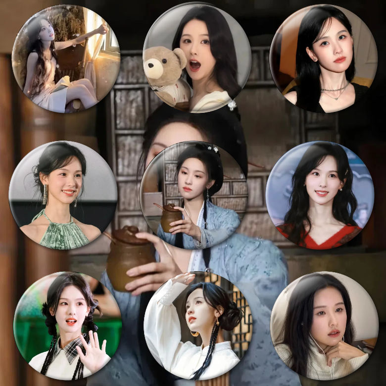 陈都灵周边徽章吧唧粉丝应援谷子胸针学生背包挂件装饰58mm胸章,模玩/动漫/周边/娃圈三坑/桌游,动漫徽章/立牌,淘宝优惠券,粉丝福利购,淘宝优惠卷