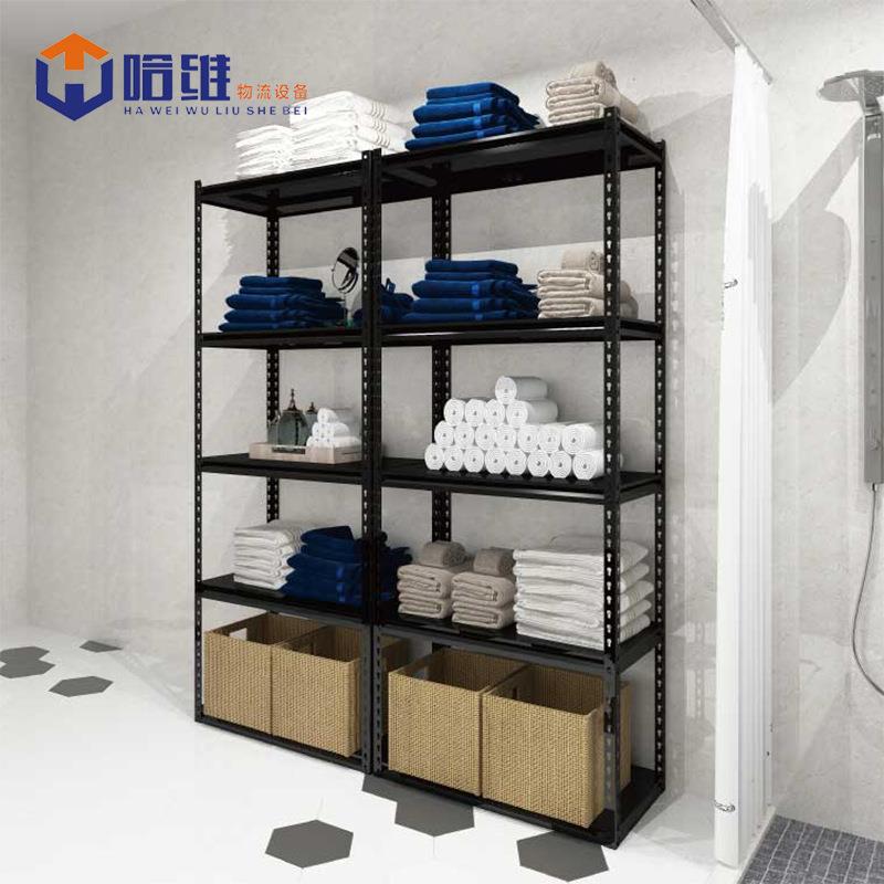 货架家用货架角钢置物架服装展示架角钢货架商用超市钢制收纳架