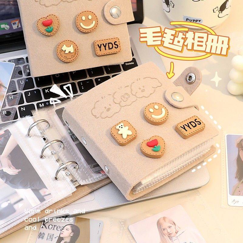 三寸相册本拍立得纪念册小卡活页迷你高颜值卡套卡册一宫格收纳册