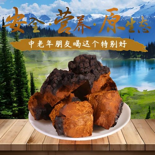 手工精选俄罗斯边境桦树茸黑皮块包邮保真汤汁浓郁250g/500g