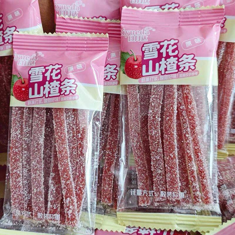 雪山楂独立包装酸甜可口办公室休闲零食山楂条