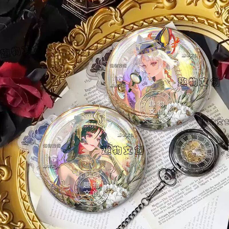 阴阳师尼尼河畔周边不知火自制吧唧彩虹镭射反光徽章装饰礼物,模玩/动漫/周边/娃圈三坑/桌游,动漫徽章/立牌,淘宝优惠券,粉丝福利购,淘宝优惠卷