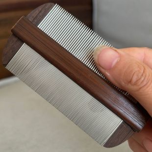 虱子梳不锈钢竹篦子梳超密齿刮头屑篦子虱子梳除虱卵头屑梳头篦子
