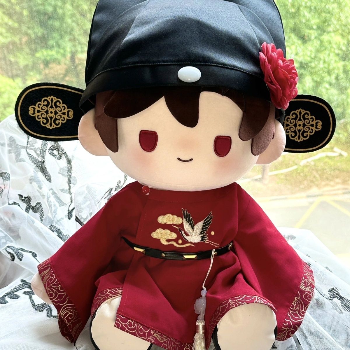 40厘米棉花娃娃衣服40cm娃衣状元服套装坐姿一番赏无属性玩偶换装