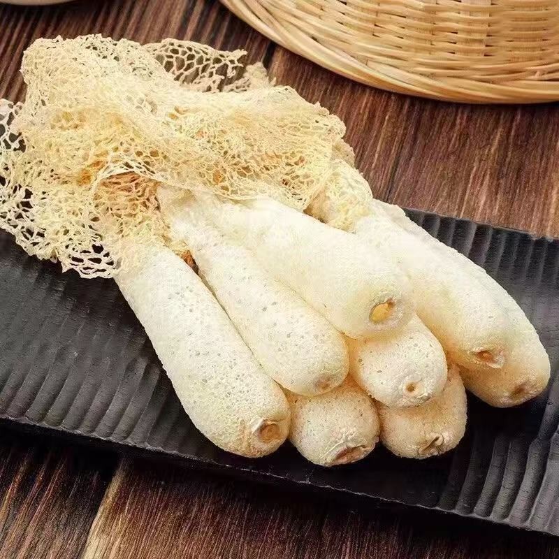 头茬竹荪到手3包古田无硫新货竹荪干货食用菌菇可煲汤涮火锅