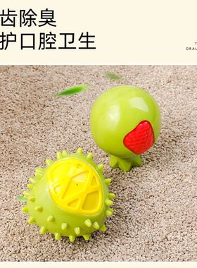 狗用磨牙棒狗狗发声玩具榴莲耐咬比熊金毛解闷神器法斗互动自嗨大