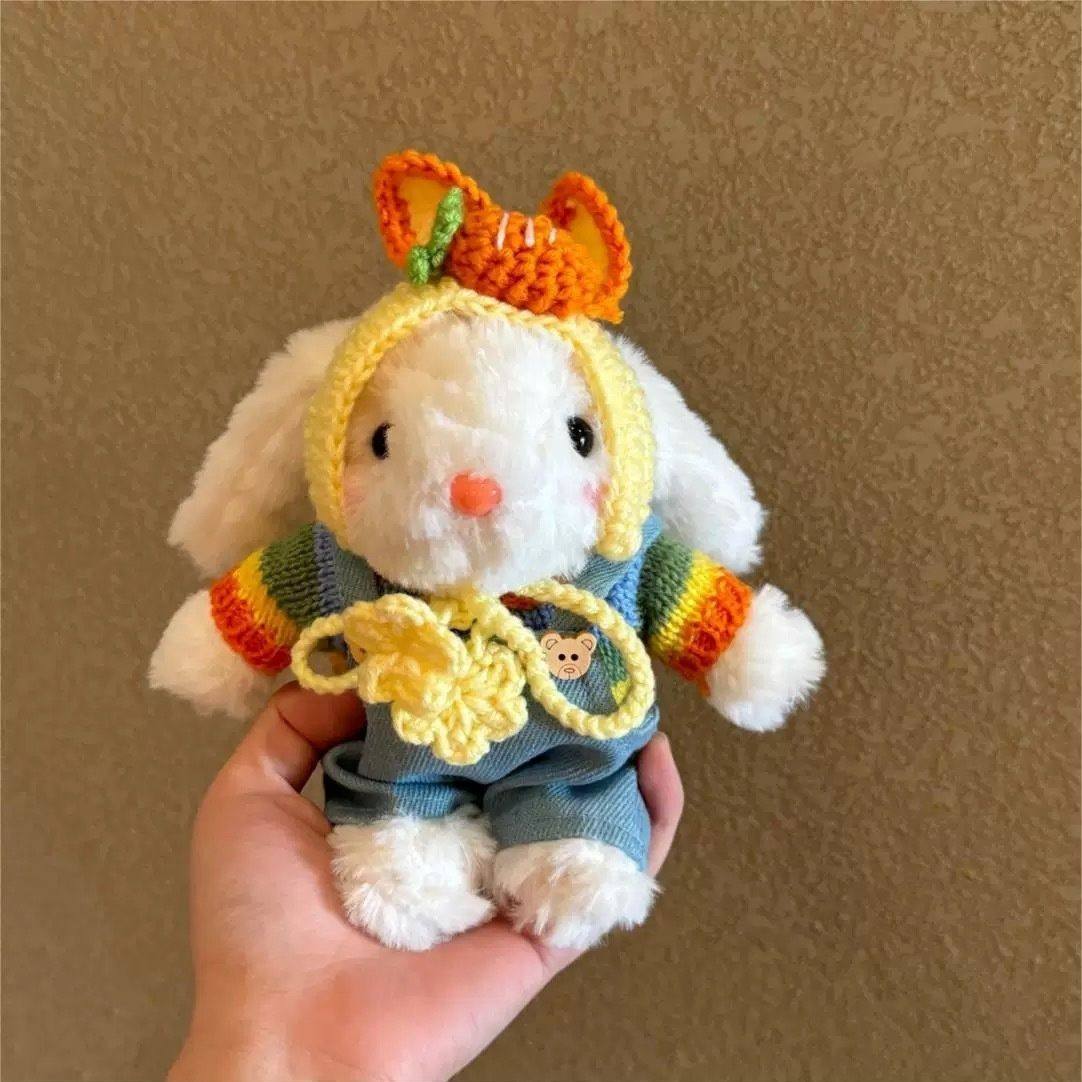 多巴胺毛绒小兔公仔包包挂饰卡通可爱玩偶钥匙扣创意礼物送女生,服饰配件/皮带/帽子/围巾,包挂件,淘宝优惠券,粉丝福利购,淘宝优惠卷