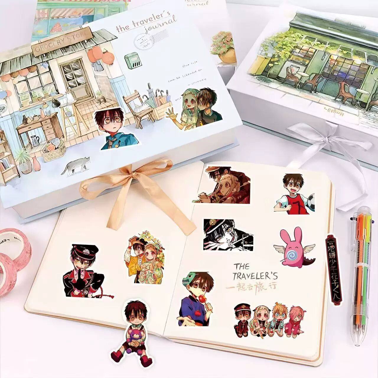 日漫地缚少年花子君贴纸花子君八寻宁宁周边日记本手帐diy装饰贴,模玩/动漫/周边/娃圈三坑/桌游,收藏卡牌/卡片,淘宝优惠券,粉丝福利购,淘宝优惠卷