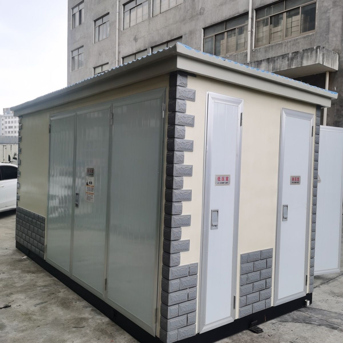 YBW箱式变电站 景观型欧式箱变 移动式变电站 定制高压630kva箱变