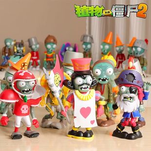 男孩植物大战僵尸玩具的单个新七孔加特林机枪射手白鹭花铁锤兰