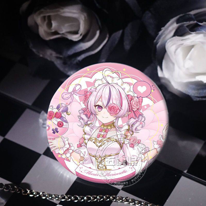 彩虹社en咖啡厅NIJISANJIEN周边enna吧唧FinanaMillie胸针徽章铁,模玩/动漫/周边/娃圈三坑/桌游,动漫徽章/立牌,淘宝优惠券,粉丝福利购,淘宝优惠卷