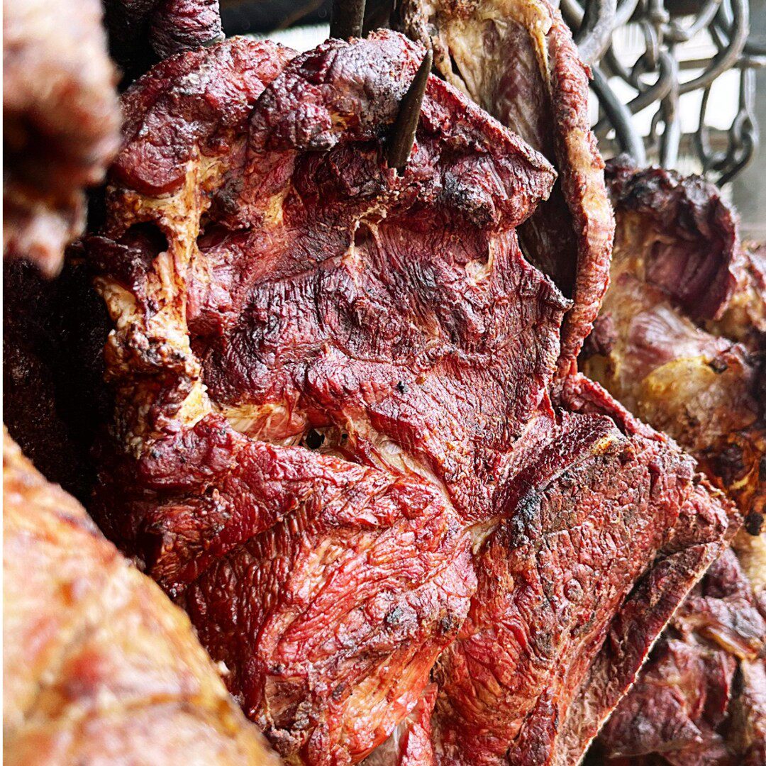 丰阳牛肉干山区新鲜黄牛肉当天柴火烤制7成干顺丰冷链发货（需蒸