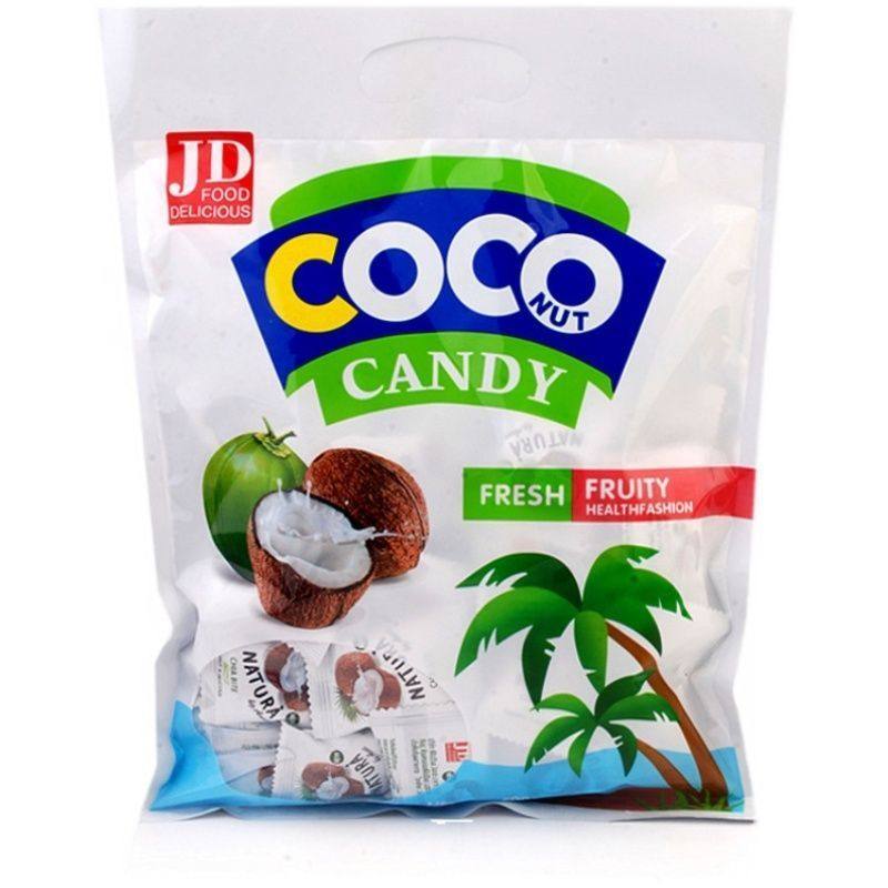 泰国风味网红椰子糕软糖芒果糕榴莲玉米软糖休闲喜糖年货零食