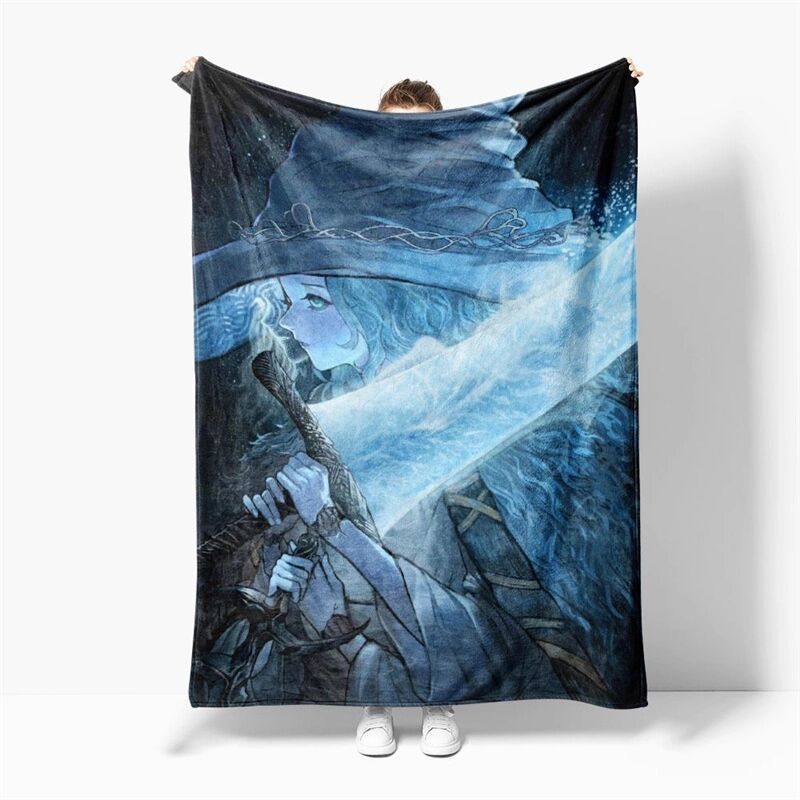 艾尔登法环盖毯老头环游戏周边法兰绒毯子披肩盖腿保暖毛毯,模玩/动漫/周边/娃圈三坑/桌游,动漫毛绒/抱枕/坐垫,淘宝优惠券,粉丝福利购,淘宝优惠卷