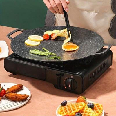 Non stick Frying Pan Portable Electric Stove Grill Pan Non