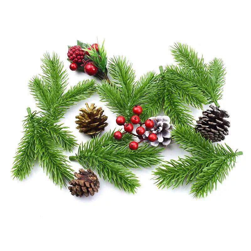5/10 pcs Artificial Plants Scrapbooking Christmas Decoration