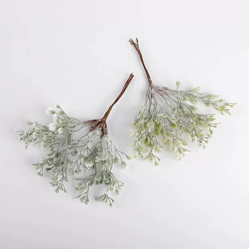 6 Pieces Artificial Plants Fake Flowers for Scrapbooking Wed