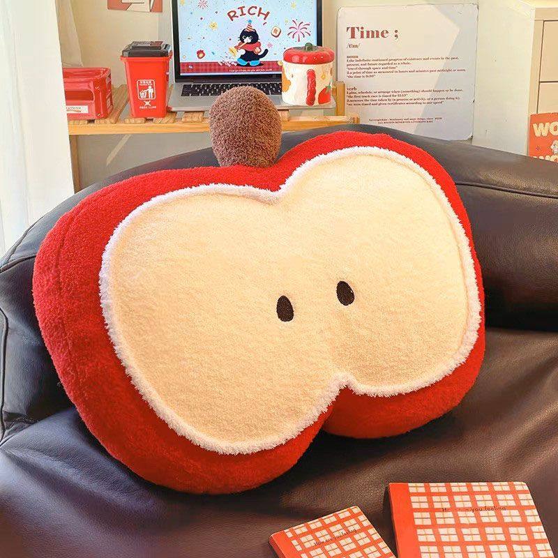 苹果客厅靠枕办公室榻榻米护腰宿舍学生宿舍床头可爱靠垫睡觉沙发,汽车用品/电子/清洗/改装,抱枕,淘宝优惠券,粉丝福利购,淘宝优惠卷